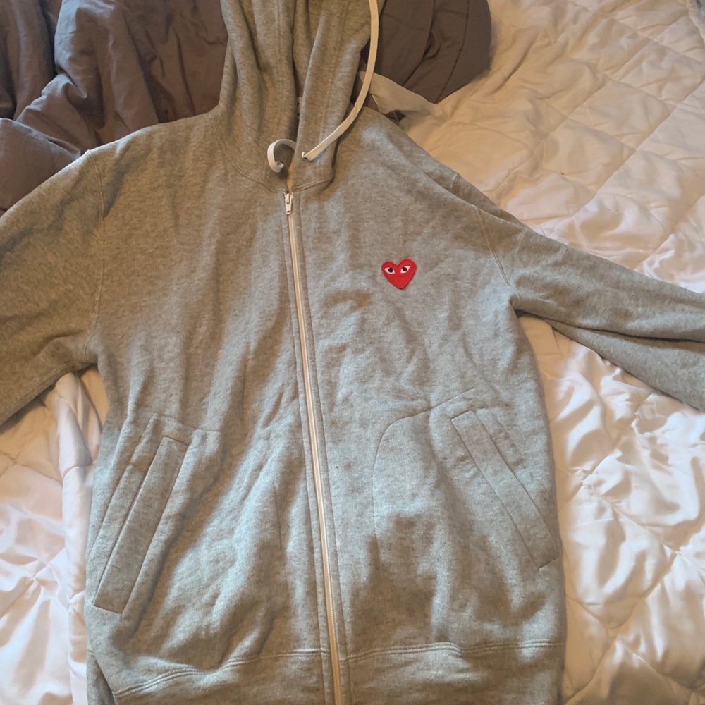 Comme de garçon zip up